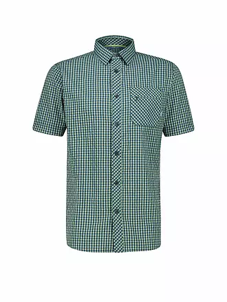 MERU | Chemise de randonnée unie Valongo pour hommes | dunkelgrün